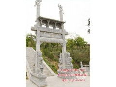 園林古建工程中的藝術(shù)與實(shí)用結(jié)合——以單門石牌坊與麒麟雕刻門枕為例